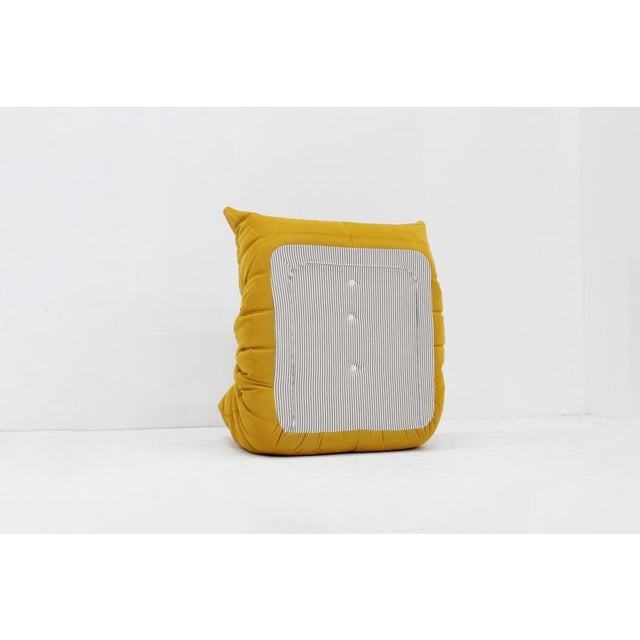 Ligne Roset Togo 1-Seater Armchair by Michel Ducaroy, Alcantara, Ligne Roset, 2018 For Sale - Image 4 of 14