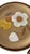 Tan Vintage Hearthside Dogwood Dinner Plates Stoneware Japan Hand Painted - Set of 6 For Sale - Image 8 of 12