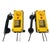 Industry Wall Mount Telephones in Bright Yellow from Tesla, 2004, Set of 2 For Sale