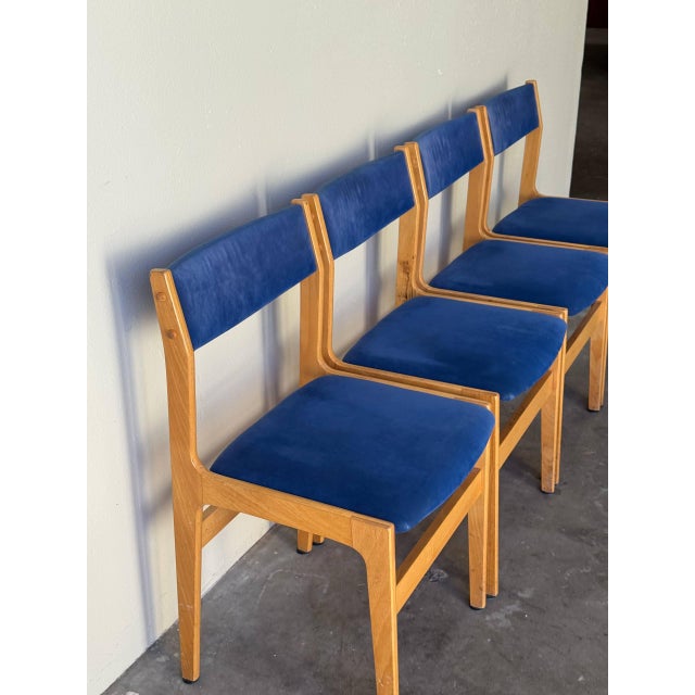 Textile 1960s Danish Modern Dining Chairs, Attributed to Erik Buch for Anderstrup Møbler - Set of 4 For Sale - Image 7 of 11