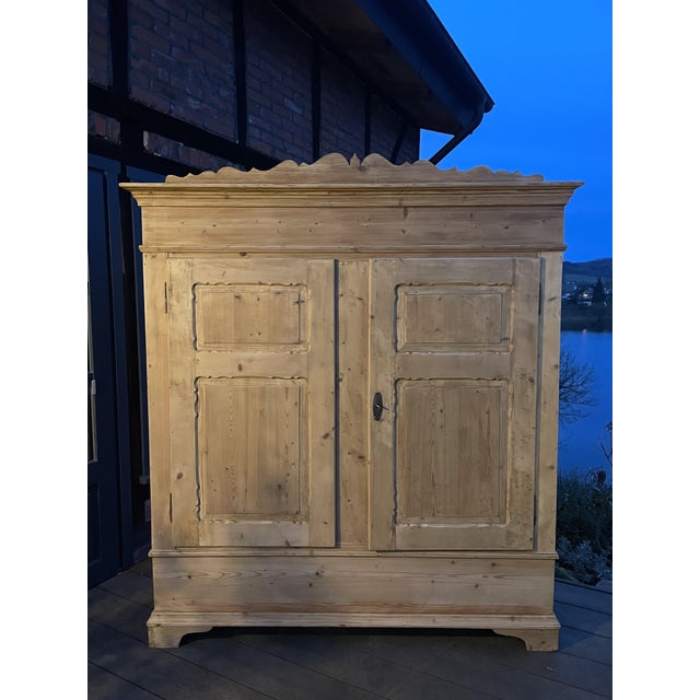Antique Fir Wardrobe, 1890s For Sale - Image 17 of 17