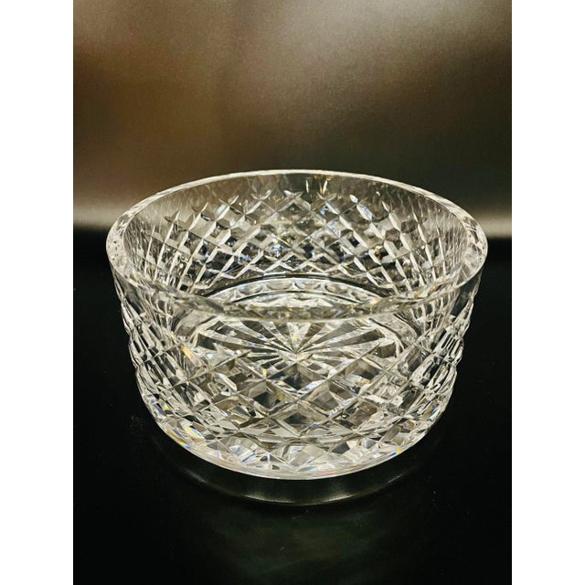 This wonderful Waterford Crystal Bowl in the "Alana" Pattern is substantial and striking. The bowl is indeed stunning as...