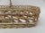 Wicker Decoration Tray with Handle, 1950s For Sale - Image 10 of 17