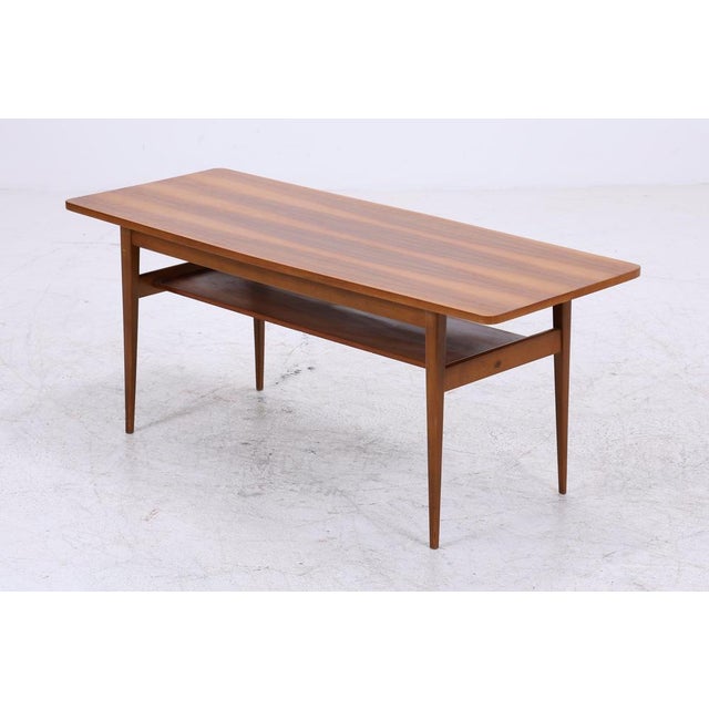 Vintage Wooden Coffee Table, 1950s For Sale - Image 12 of 13