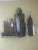 Metal Mid Century C Jere Sculpture New York Cityscape Metal Grid 3d Wall Art Sculpture For Sale - Image 7 of 10
