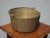Large Vintage Brass Pot W Handle For Sale - Image 4 of 12