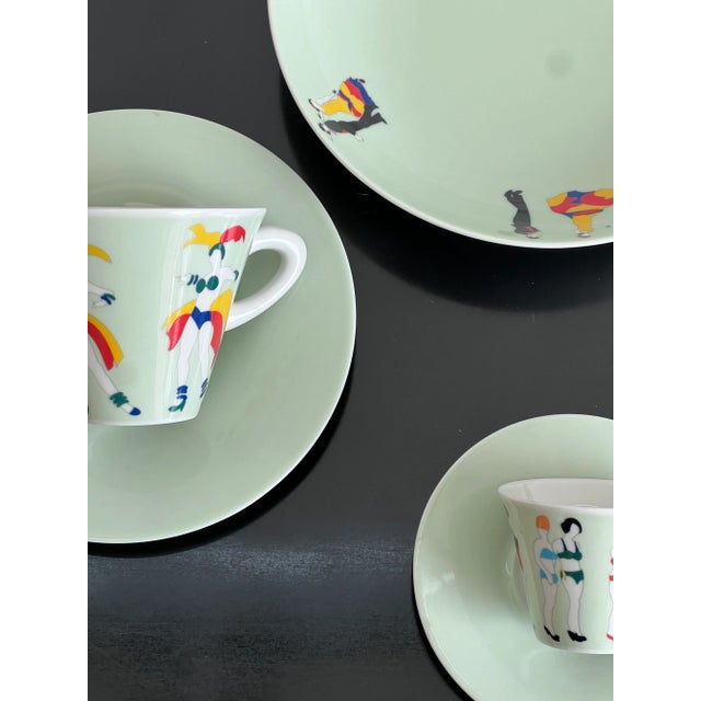 Dishes by Marco Lodola for Francis, 1990s, Set of 9 For Sale - Image 9 of 13