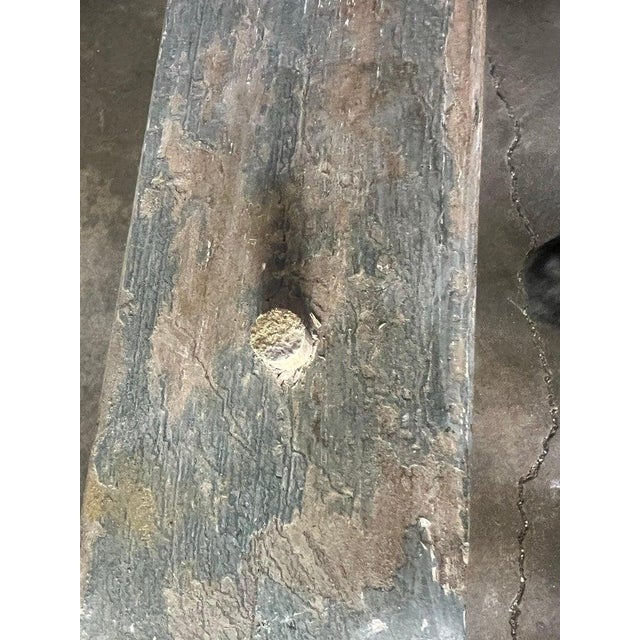 Monumental Neoclassical Style Painted Dining Table For Sale - Image 10 of 12