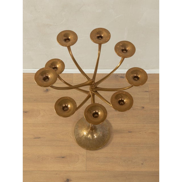 Brutalistic Candleholder by Michael Harjes, 1970s For Sale - Image 4 of 9