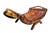 Contemporary Vintage Handcrafted Bent Bamboo Display Tray on Stand – Organic Modern / Tropical For Sale - Image 3 of 13