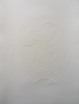 Henri Matisse, Le souffle du cœur, Nude, Etching
