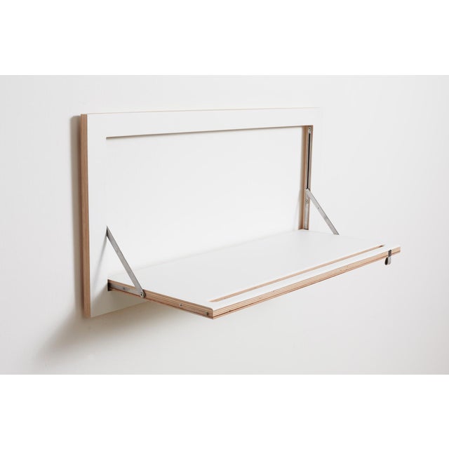 Contemporary Fläpps Coat Rack Hängrail 80×40-1 -- White from Ambivalenz For Sale - Image 3 of 6