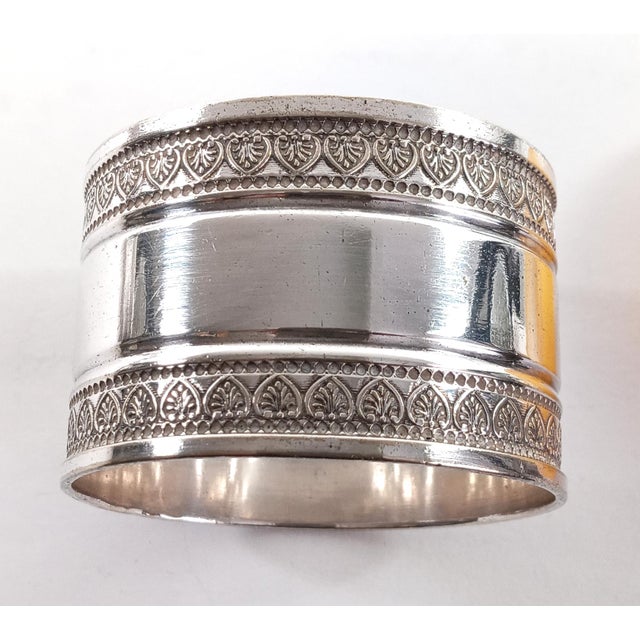 1900s Six Christofle Napkin's Ring Designed by Charles Halphen For Sale - Image 15 of 15