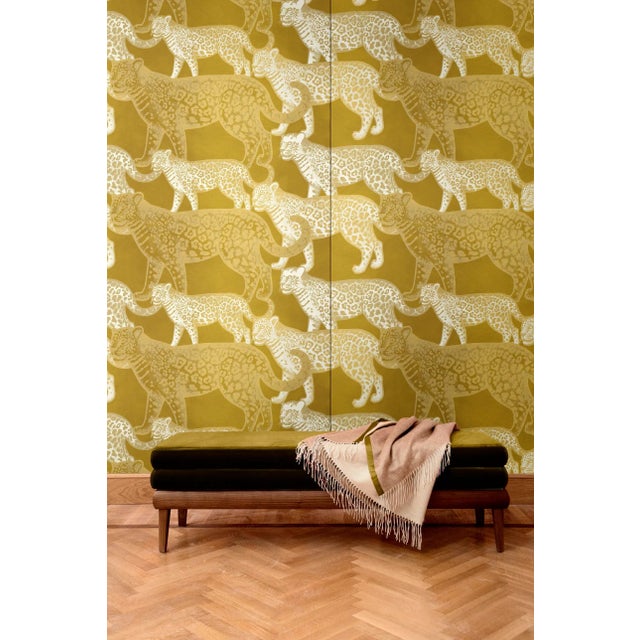 This decorative fabric comes in the form of boiserie over a wooden honeycomb panel measuring 135 cm by 200 cm tall. The...