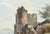 Impressionist Pen and Ink Illustration Castle Ruins Landscape John Varley Jr For Sale - Image 4 of 6