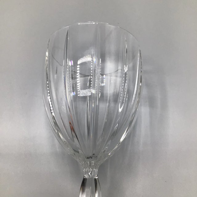 Waterford Marquis Omega Cut Crystal Wine Glass - 1 For Sale - Image 10 of 12