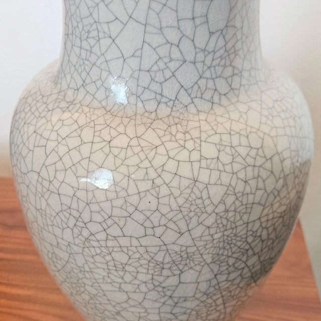 Vintage Vase from Karlsruher Majolika, 1950s, in Flawless conditions. Designed 1950 to 1959 This piece has an attribution...