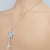 2010s Tiffany & Co Platinum Large Victoria Vine Key Pendant Necklace For Sale - Image 5 of 14