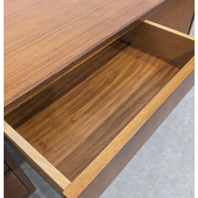 Vintage Double-Sided Desk from Combineurop, 1960s For Sale - Image 6 of 10