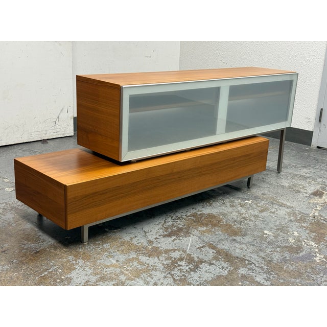 Boconcept tvボード　volani BoConcept Volani Two Piece Media Console | Chairish