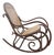 Mid 20th Century Thonet Bentwood and Cane Rocking Chair Model #4 For Sale