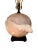 Vintage Coy Fish Relief Lamp With Green Shade For Sale - Image 4 of 10