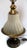 Art Deco Early 20th Century Art Deco Frosted Glass and Brass Table Lamp For Sale - Image 3 of 13