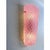 Glass Set of 2 Pink “Graniglia” Rhombus Murano Glass Wall Sconces by SimoEng For Sale - Image 7 of 7