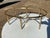 Brass Vintage Mid Century Cocktail Labarge Style Brass and Glass Oval Coffee Table For Sale - Image 8 of 17