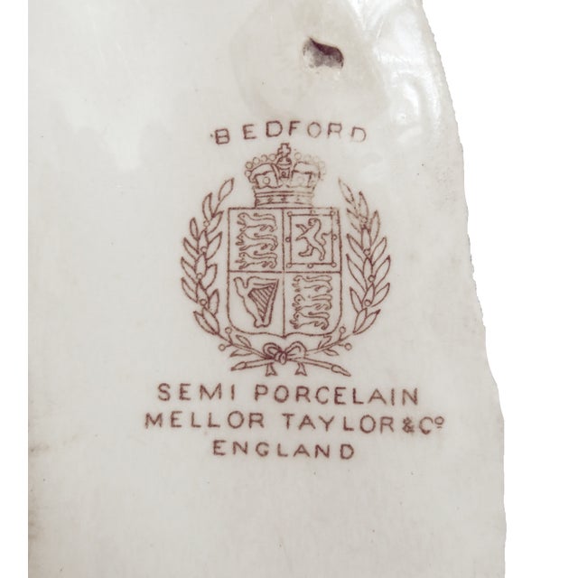 Late 19th Century 1880s English Staffordshire Ironstone Transferware Platter For Sale - Image 5 of 5