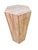 Tan Mid 20th Century Postmodern Faux Travertine Laminate Pedestals - A Pair For Sale - Image 8 of 12