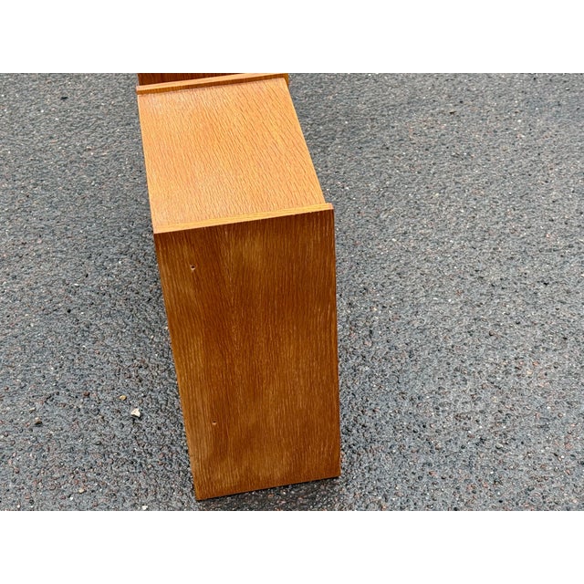 Danish Floating Bedside Tables in Oak, 1960s, Set of 2 For Sale - Image 11 of 16