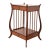 Maslow Freen French Regency Louis XVI Carved Mahogany Nightstand or Occasional Side Table, Newly Refinished For Sale
