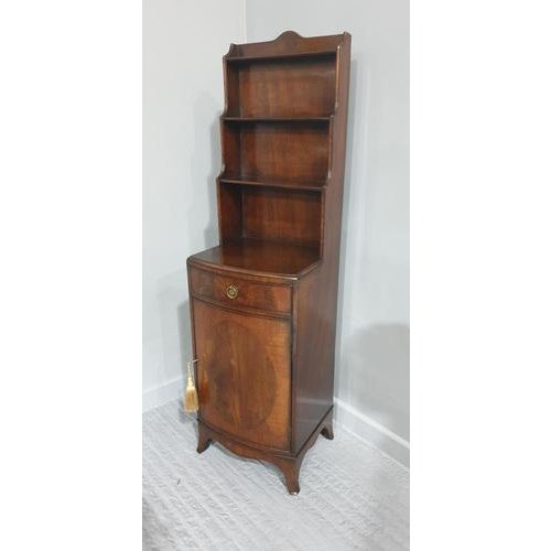 Brown Small Mahogany Cabinet For Sale - Image 8 of 13