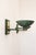 Vintage Adjustable Brass Wall Lights with Green Bronze Patina, France, 1970s, Set of 2, in Very Good conditions. Designed...