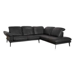 Sherry Leather Corner Sofa by Willi Schillig For Sale