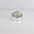 Large Vintage Sterling Silver, Onyx Cabochon, & Diamond Men's Signet Style Ring For Sale - Image 9 of 15