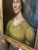 1820s English School Portrait of a Young Woman, Oil on Canvas For Sale - Image 4 of 12