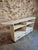 French pine storage unit dating from the 1960s. Originally used as a functional display or storage cabinet, featuring six...