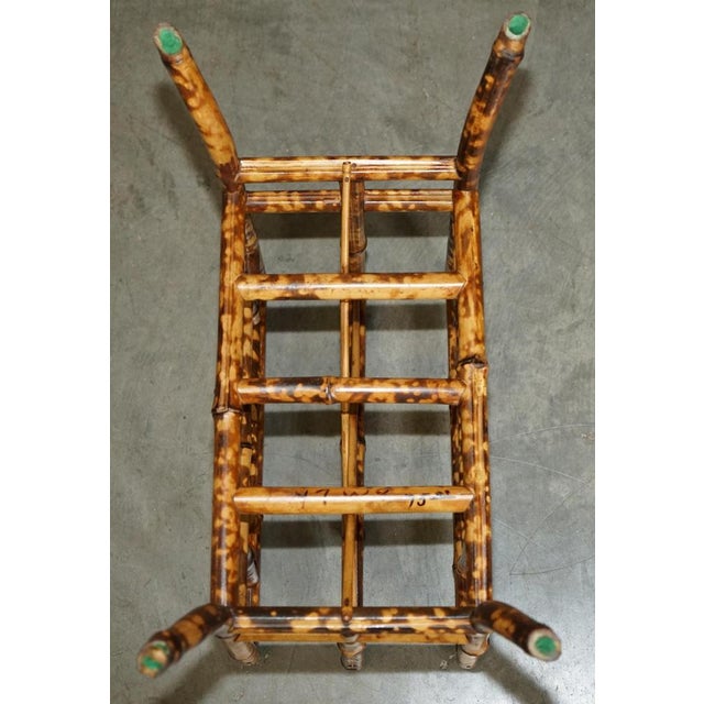 Movement Bamboo Carved Chinese Magazine Paper Rack, 1880s For Sale - Image 16 of 18