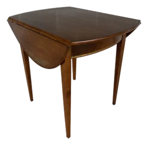 Hitchcock Harvest Maple Hepplewhite Style Drop Leaf 42" Dining Table