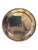 Mid-Century Modern Mid 20th Century Midcentury Polished Brass Coasters 5" Diameter - Set of 6 For Sale - Image 3 of 5
