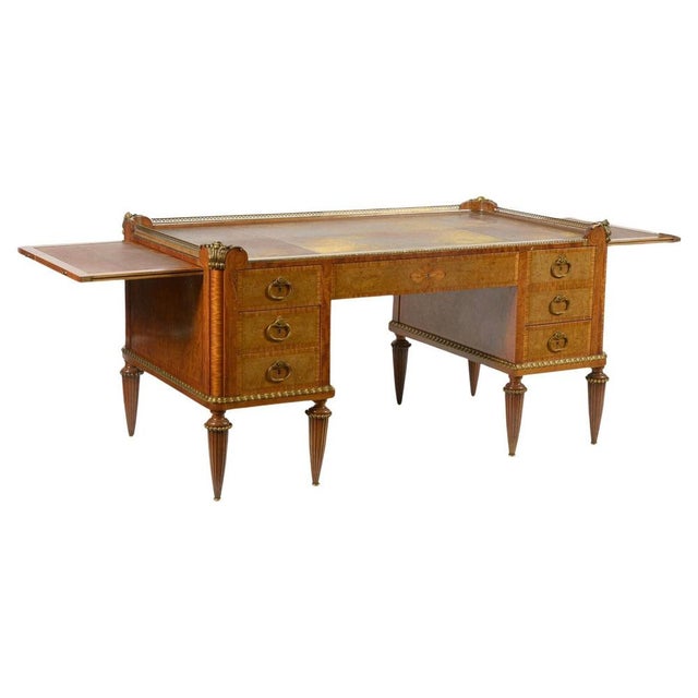 Art Deco Desk attributed to Dufrene Maurice For Sale - Image 11 of 11