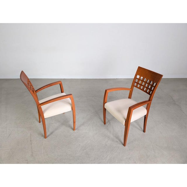 Wood Dining Chairs from WK Wohnen, Set of 6 For Sale - Image 7 of 11