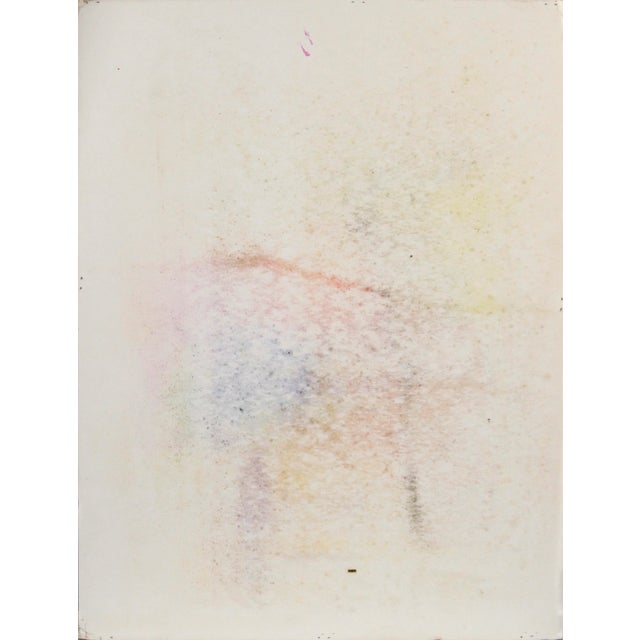 1970s Fauvist Dual Portrait in Acrylic on Paper by Virginia J Hughins For Sale - Image 5 of 5