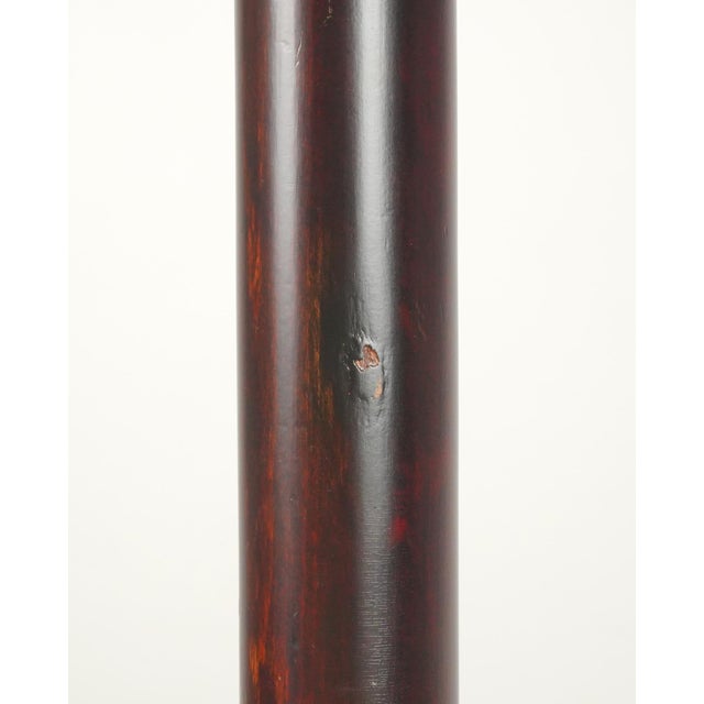 Brown Victorian Bentwood Style Wood Coat Tree Rack For Sale - Image 8 of 10