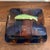 Antique English 19th Century Majolica Sardine Box With Striking Turquoise Interior Possibly Mintons- unsigned