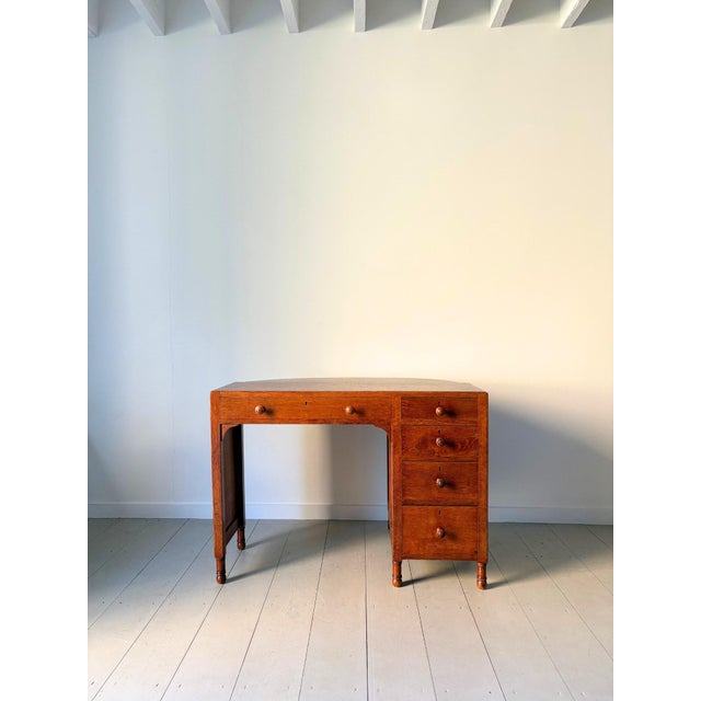 Arts and Crafts Writing Desk from Heals of London, 1930 For Sale - Image 14 of 14