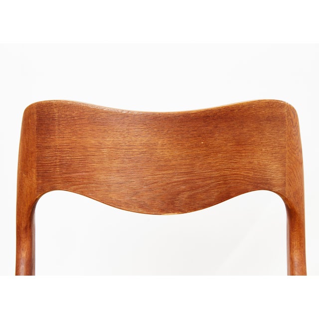 Vintage Danish No. 71 Dining Chairs by Niels O. Moller for J. L Moller, 1960s, Set of 3 For Sale - Image 10 of 18