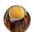 Murano Large Vintage Tortoiseshell Hand Blown Murano Glass Vase For Sale - Image 4 of 4